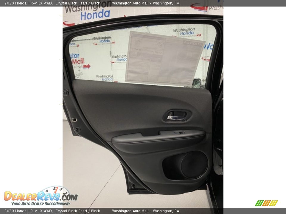 2020 Honda HR-V LX AWD Crystal Black Pearl / Black Photo #16