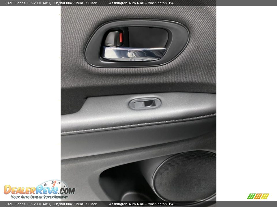 2020 Honda HR-V LX AWD Crystal Black Pearl / Black Photo #17