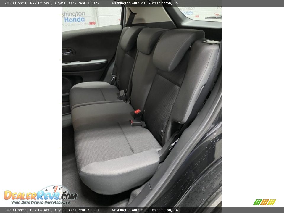 2020 Honda HR-V LX AWD Crystal Black Pearl / Black Photo #18