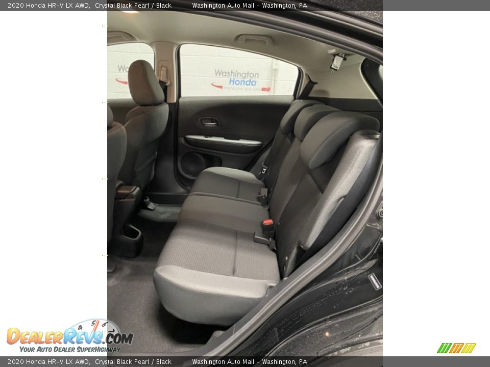 2020 Honda HR-V LX AWD Crystal Black Pearl / Black Photo #19