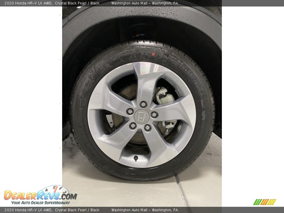 2020 Honda HR-V LX AWD Crystal Black Pearl / Black Photo #24
