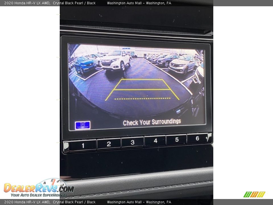 2020 Honda HR-V LX AWD Crystal Black Pearl / Black Photo #28