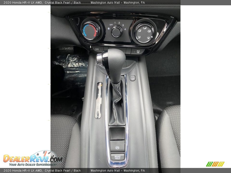2020 Honda HR-V LX AWD Crystal Black Pearl / Black Photo #29