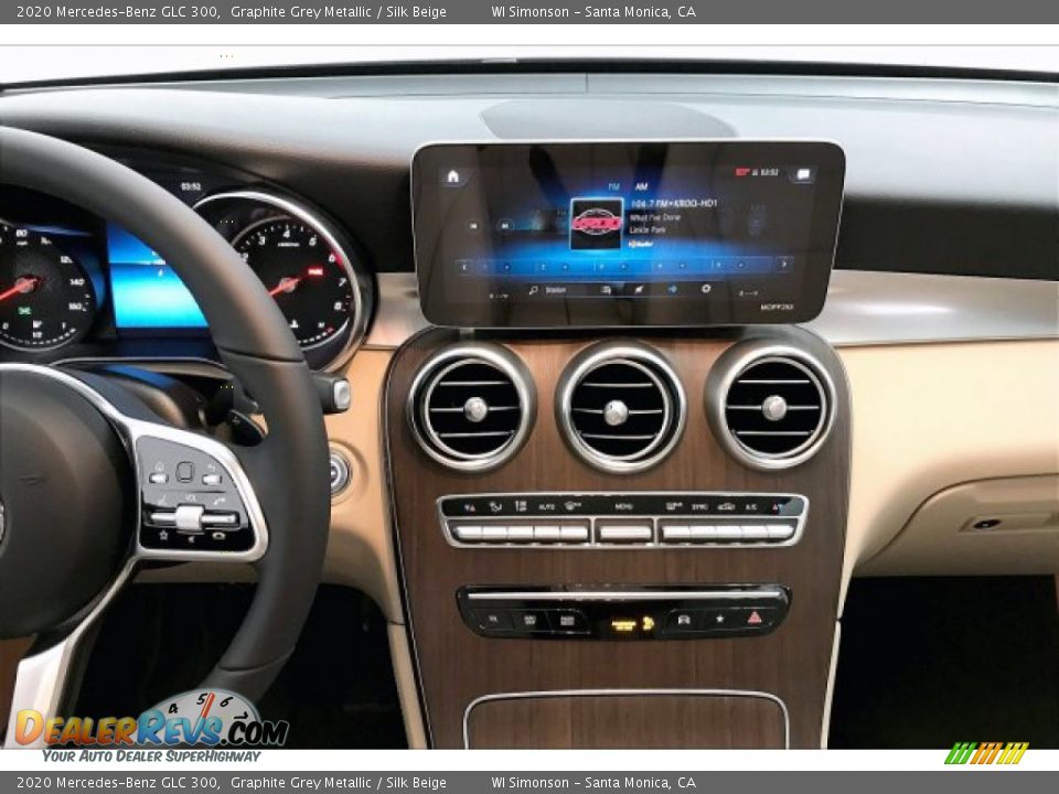 2020 Mercedes-Benz GLC 300 Graphite Grey Metallic / Silk Beige Photo #6