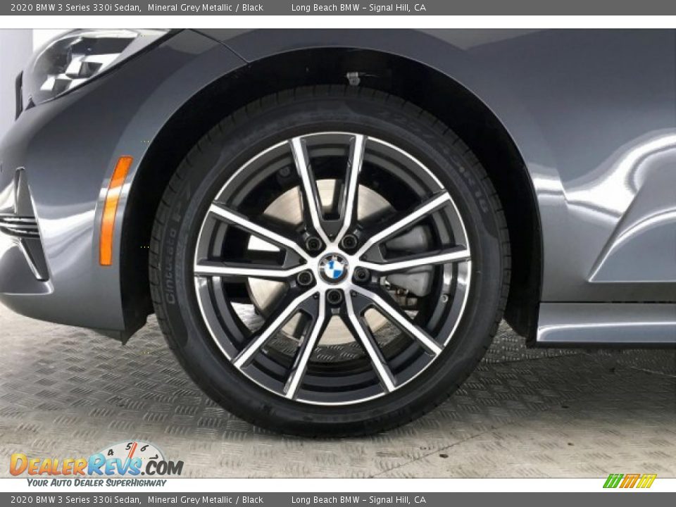 2020 BMW 3 Series 330i Sedan Mineral Grey Metallic / Black Photo #8