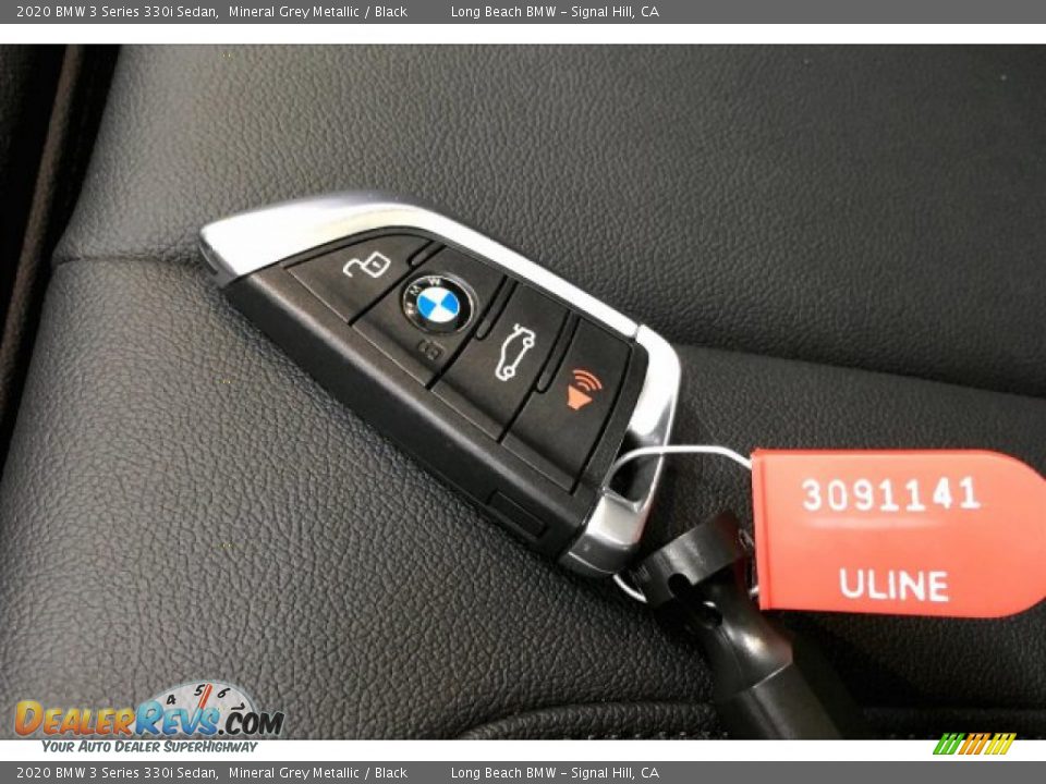2020 BMW 3 Series 330i Sedan Mineral Grey Metallic / Black Photo #11