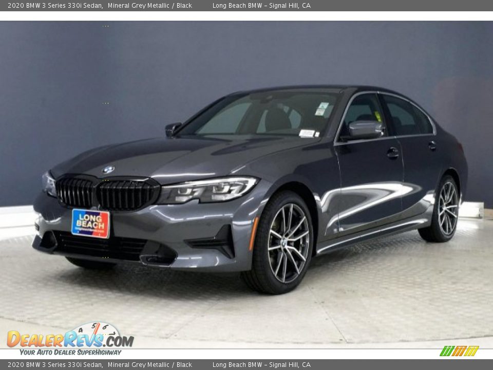 2020 BMW 3 Series 330i Sedan Mineral Grey Metallic / Black Photo #12