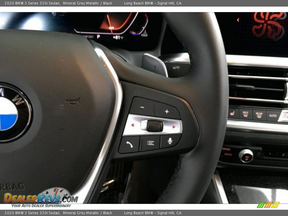 2020 BMW 3 Series 330i Sedan Mineral Grey Metallic / Black Photo #15
