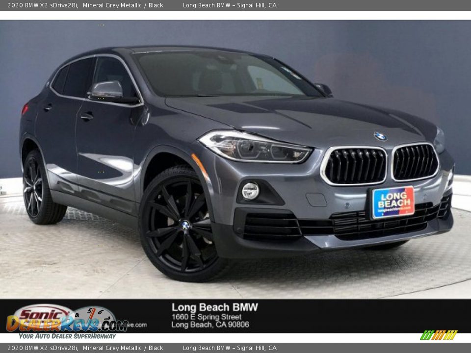2020 BMW X2 sDrive28i Mineral Grey Metallic / Black Photo #1