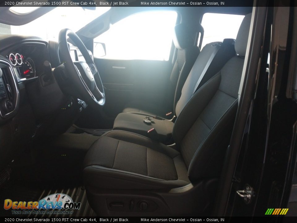 2020 Chevrolet Silverado 1500 RST Crew Cab 4x4 Black / Jet Black Photo #13