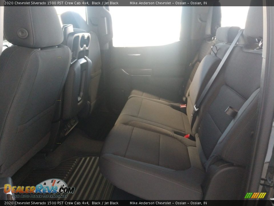 2020 Chevrolet Silverado 1500 RST Crew Cab 4x4 Black / Jet Black Photo #14