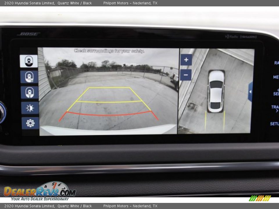 2020 Hyundai Sonata Limited Quartz White / Black Photo #18