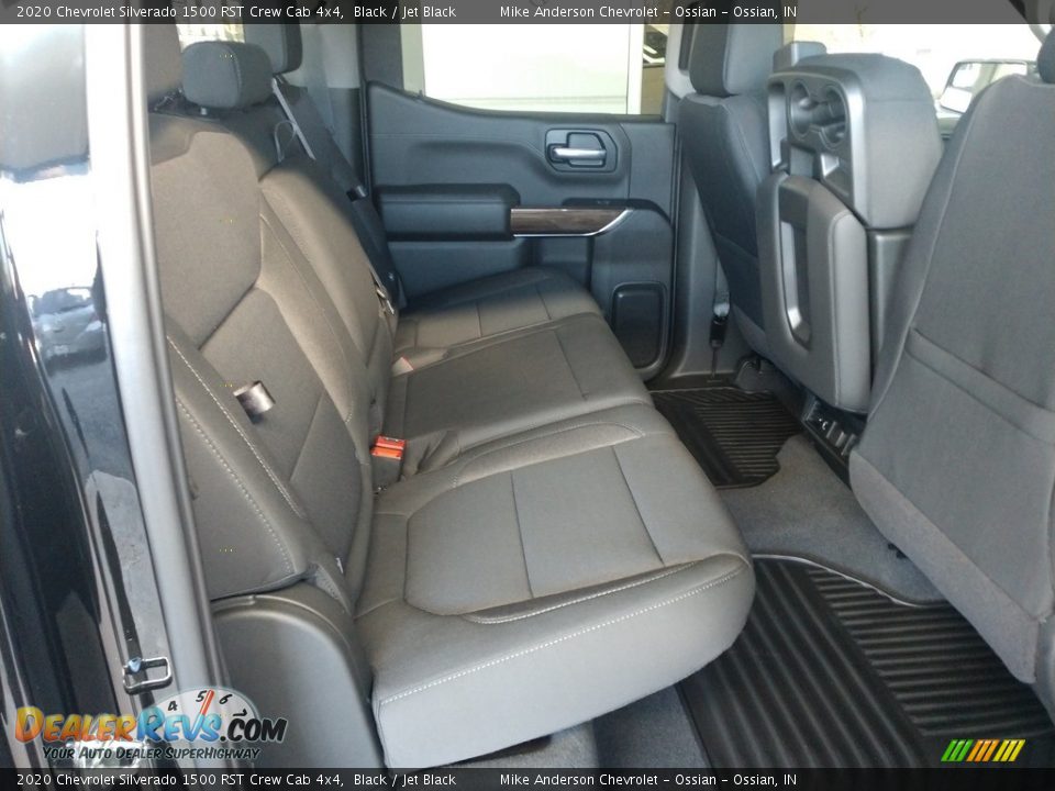 2020 Chevrolet Silverado 1500 RST Crew Cab 4x4 Black / Jet Black Photo #16
