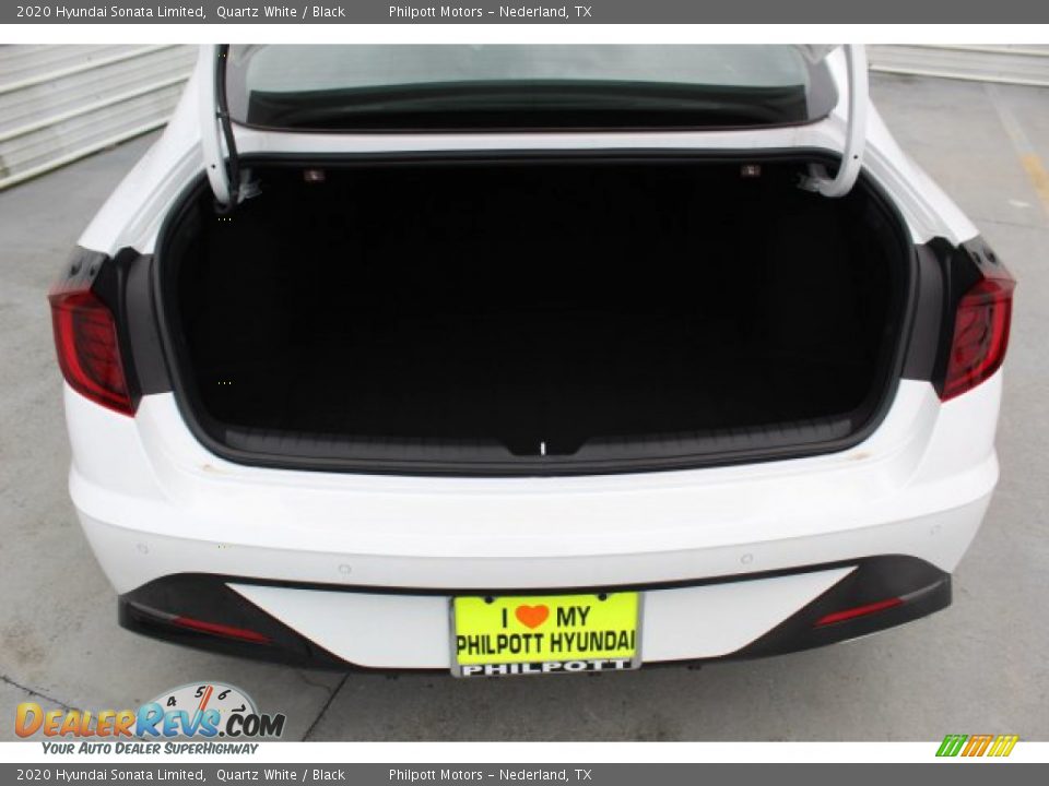 2020 Hyundai Sonata Limited Quartz White / Black Photo #25