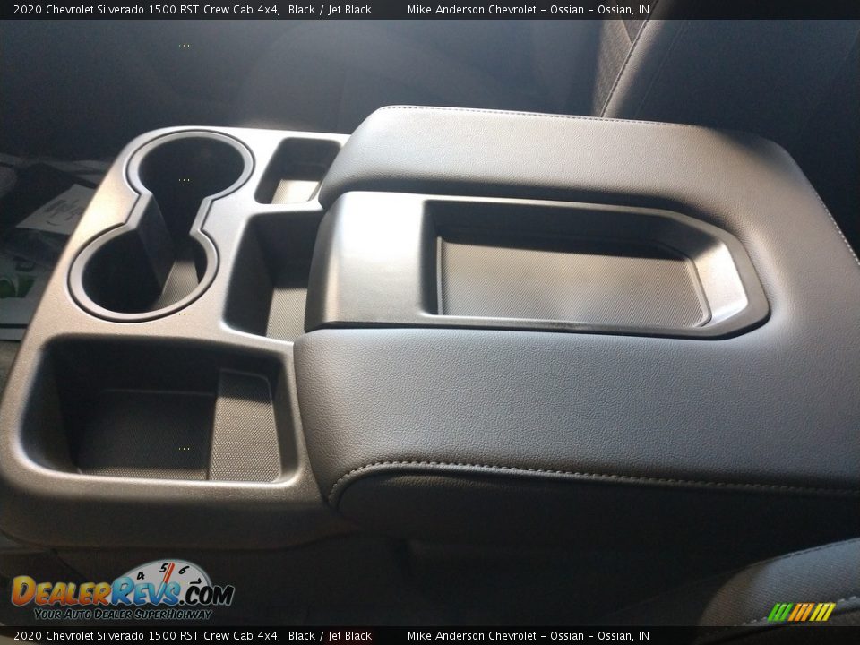 2020 Chevrolet Silverado 1500 RST Crew Cab 4x4 Black / Jet Black Photo #24