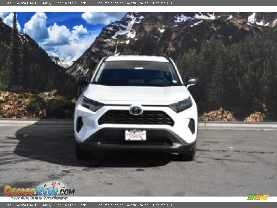 2020 Toyota RAV4 LE AWD Super White / Black Photo #2