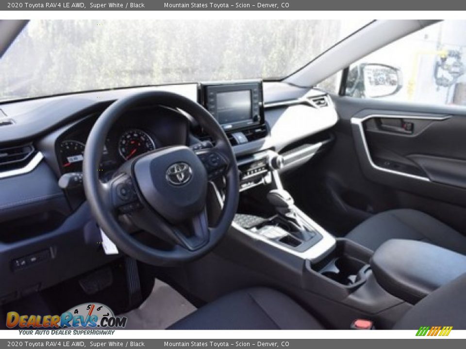 2020 Toyota RAV4 LE AWD Super White / Black Photo #5