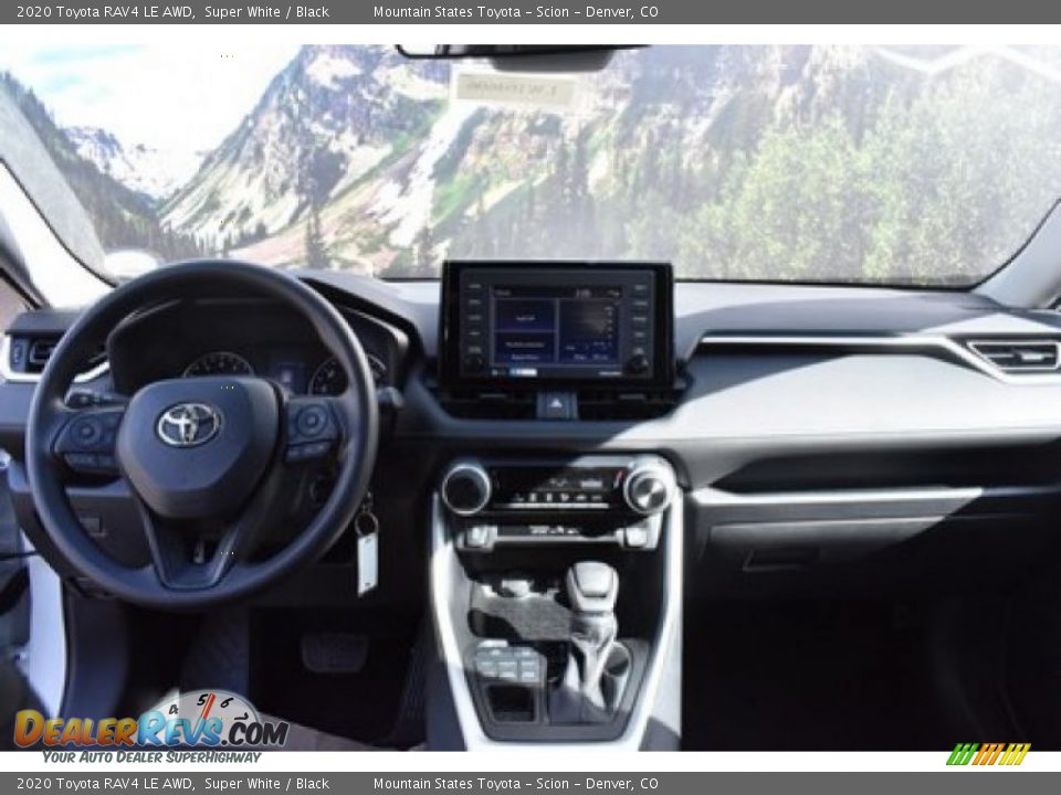2020 Toyota RAV4 LE AWD Super White / Black Photo #7