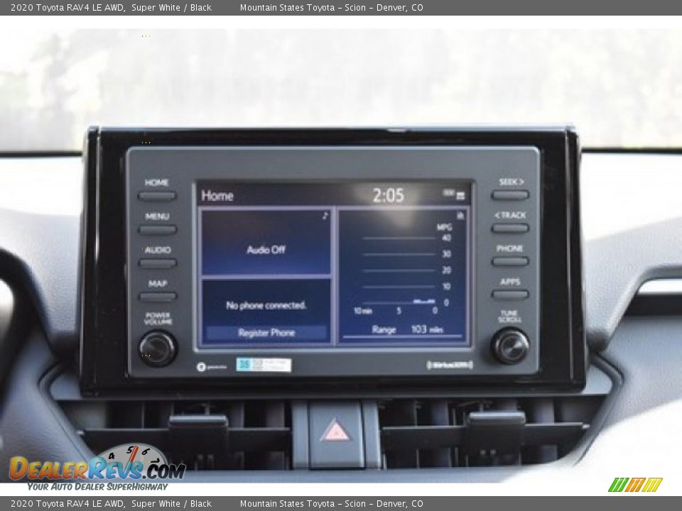 2020 Toyota RAV4 LE AWD Super White / Black Photo #8