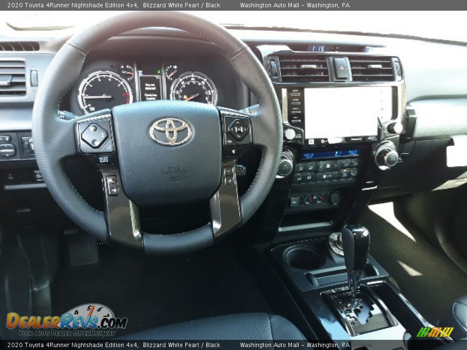 2020 Toyota 4Runner Nightshade Edition 4x4 Blizzard White Pearl / Black Photo #3