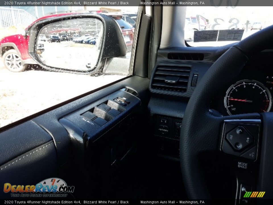 2020 Toyota 4Runner Nightshade Edition 4x4 Blizzard White Pearl / Black Photo #7