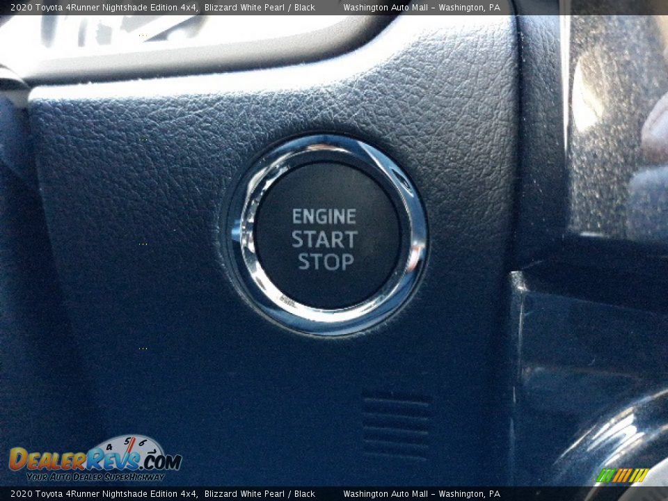 2020 Toyota 4Runner Nightshade Edition 4x4 Blizzard White Pearl / Black Photo #10