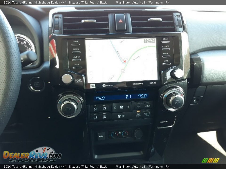 2020 Toyota 4Runner Nightshade Edition 4x4 Blizzard White Pearl / Black Photo #11