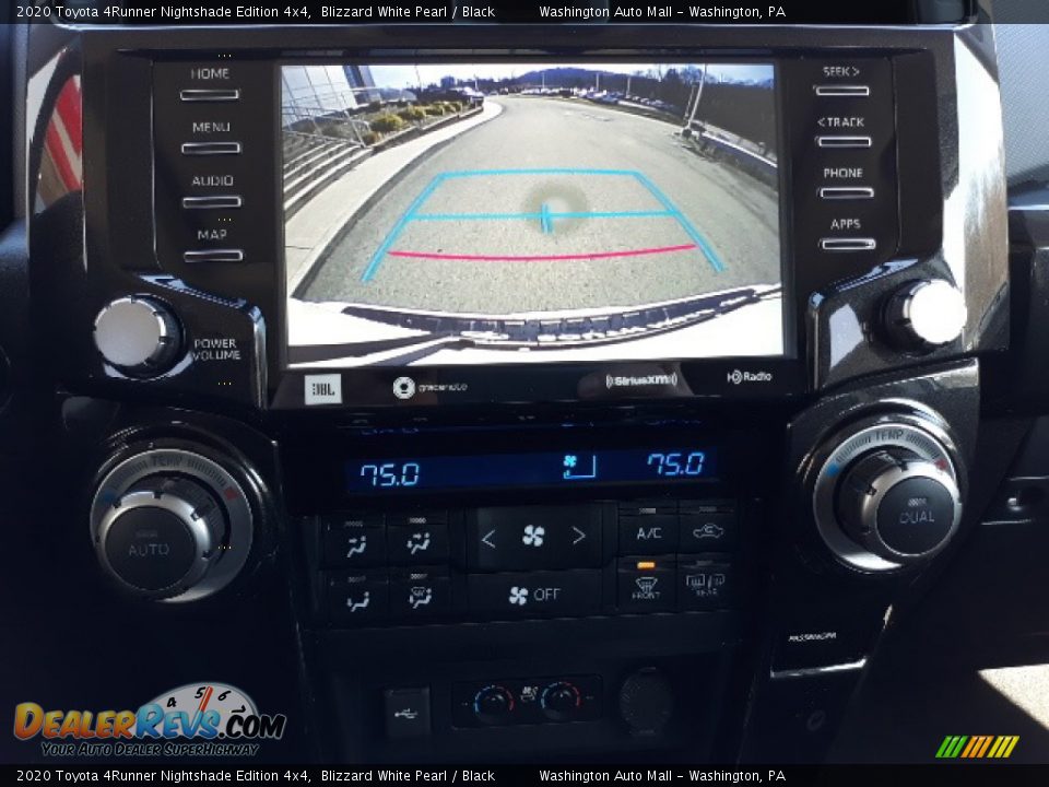 2020 Toyota 4Runner Nightshade Edition 4x4 Blizzard White Pearl / Black Photo #12