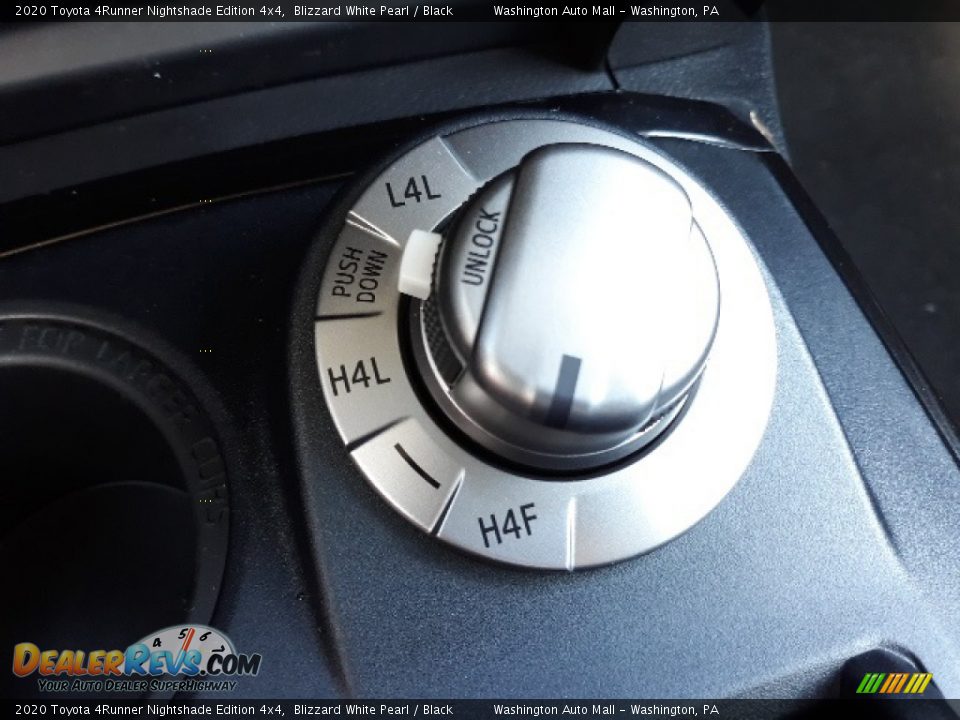 2020 Toyota 4Runner Nightshade Edition 4x4 Blizzard White Pearl / Black Photo #15