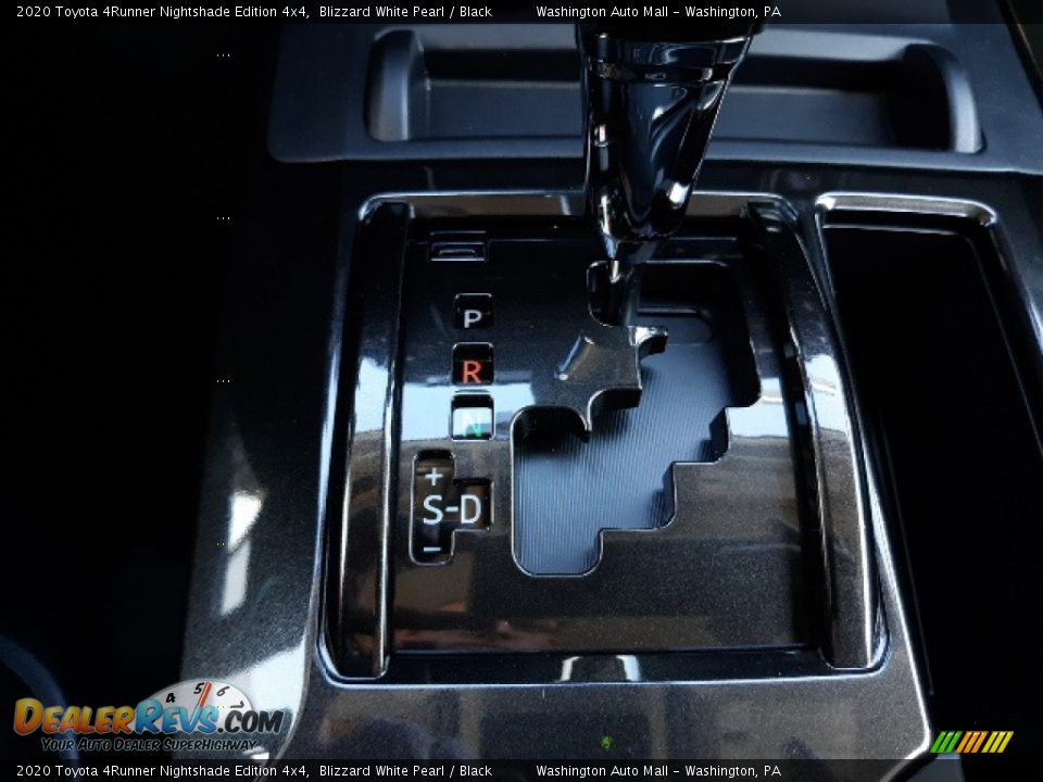 2020 Toyota 4Runner Nightshade Edition 4x4 Blizzard White Pearl / Black Photo #17