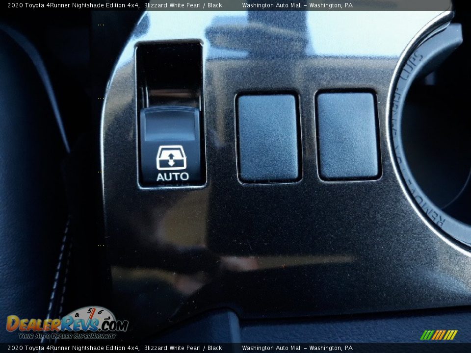 2020 Toyota 4Runner Nightshade Edition 4x4 Blizzard White Pearl / Black Photo #18