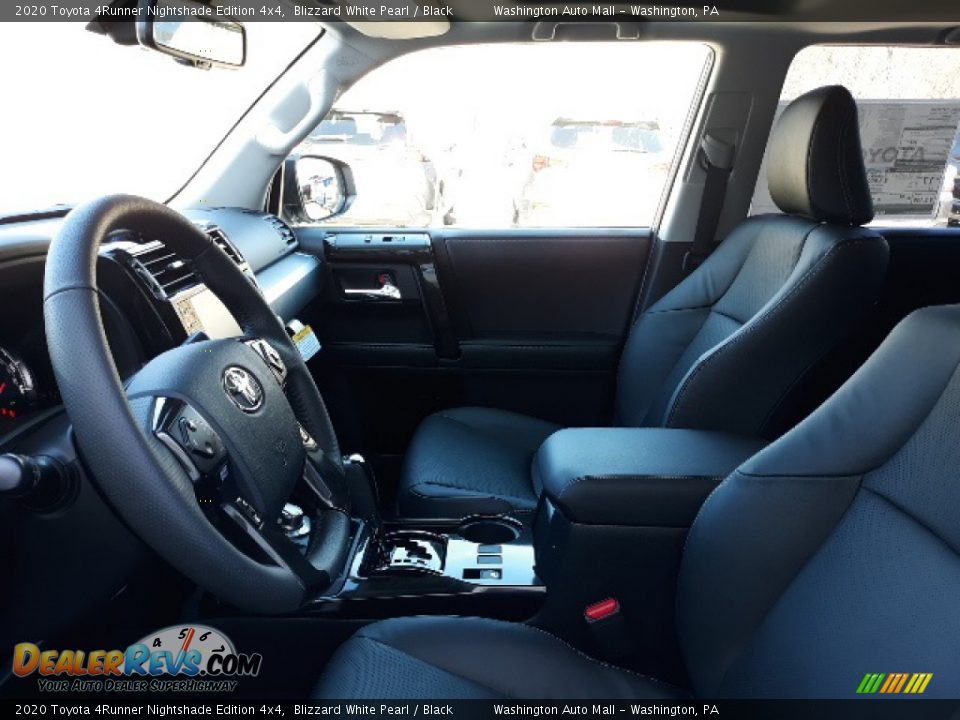 2020 Toyota 4Runner Nightshade Edition 4x4 Blizzard White Pearl / Black Photo #22