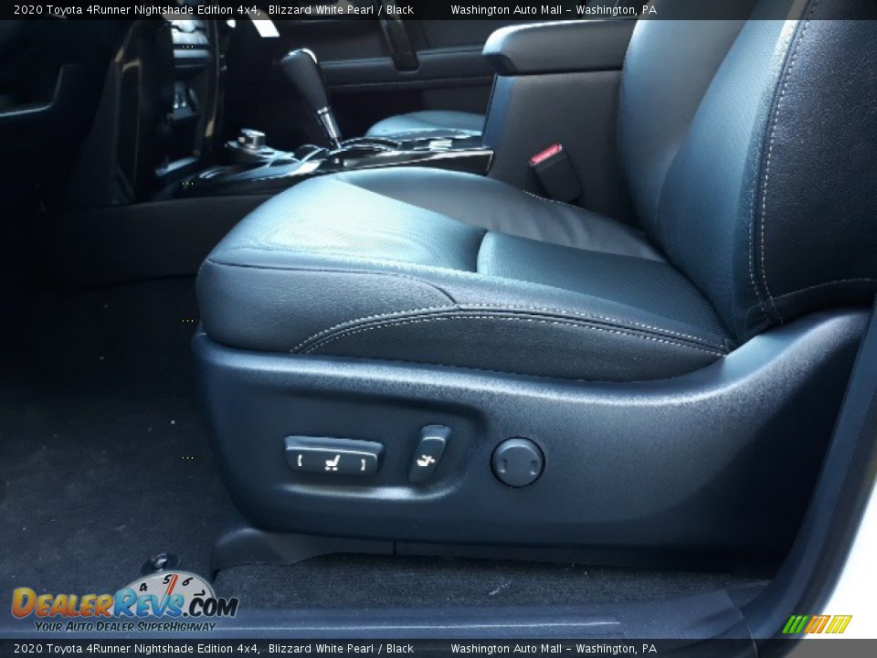 2020 Toyota 4Runner Nightshade Edition 4x4 Blizzard White Pearl / Black Photo #24