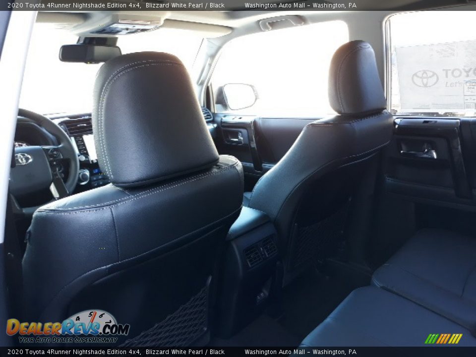 2020 Toyota 4Runner Nightshade Edition 4x4 Blizzard White Pearl / Black Photo #26