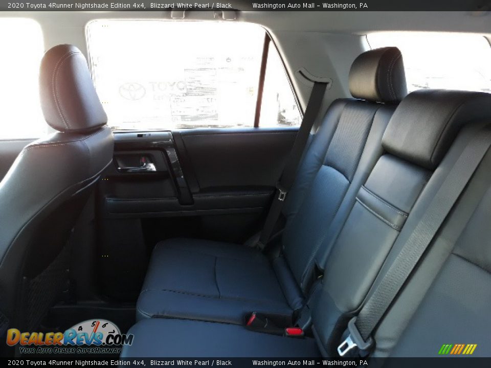 2020 Toyota 4Runner Nightshade Edition 4x4 Blizzard White Pearl / Black Photo #27