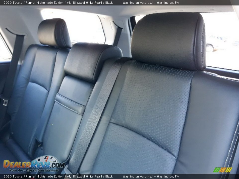 2020 Toyota 4Runner Nightshade Edition 4x4 Blizzard White Pearl / Black Photo #28