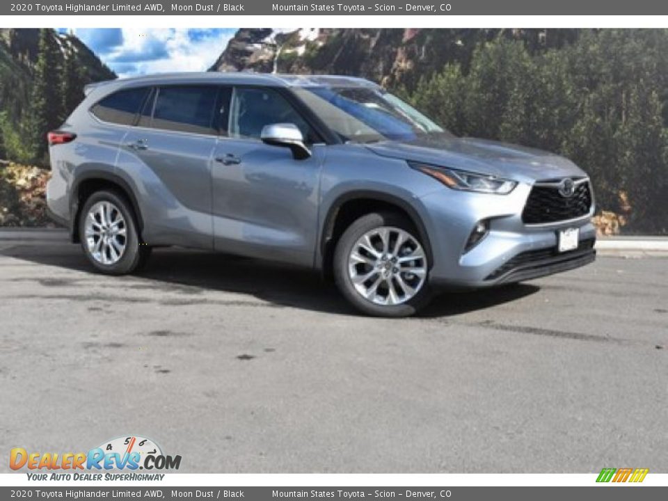 2020 Toyota Highlander Limited AWD Moon Dust / Black Photo #1