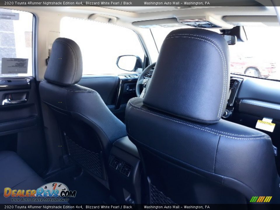 2020 Toyota 4Runner Nightshade Edition 4x4 Blizzard White Pearl / Black Photo #32