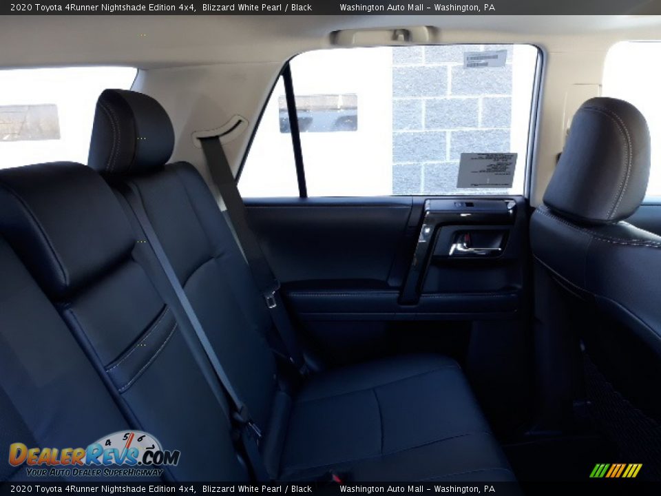 2020 Toyota 4Runner Nightshade Edition 4x4 Blizzard White Pearl / Black Photo #33