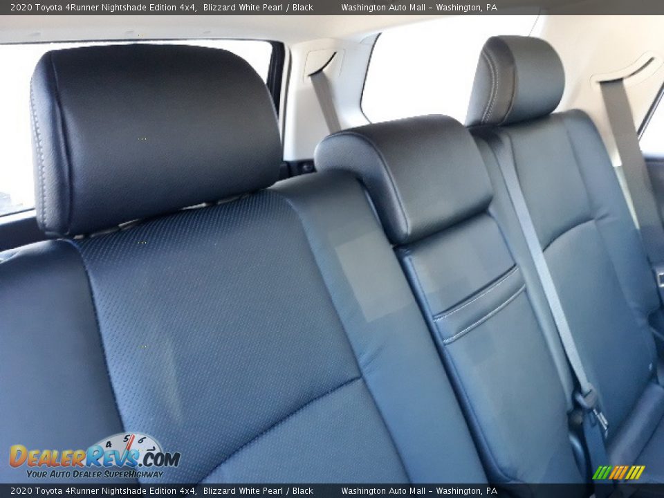 2020 Toyota 4Runner Nightshade Edition 4x4 Blizzard White Pearl / Black Photo #34