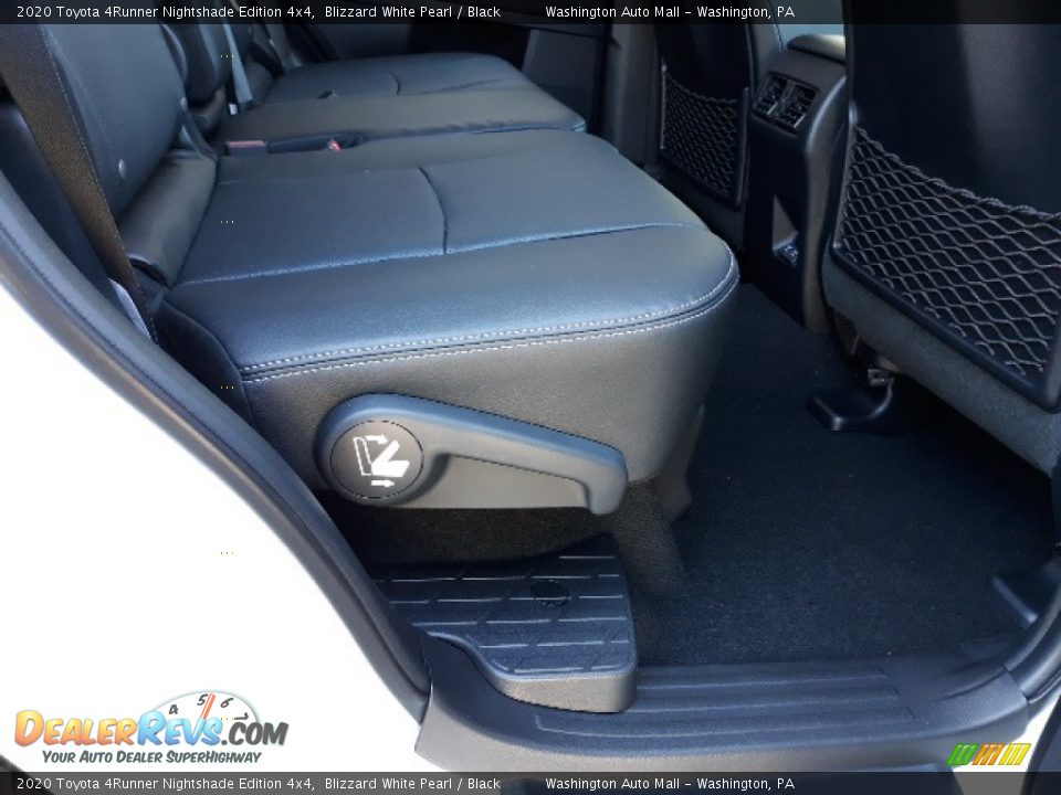 2020 Toyota 4Runner Nightshade Edition 4x4 Blizzard White Pearl / Black Photo #35