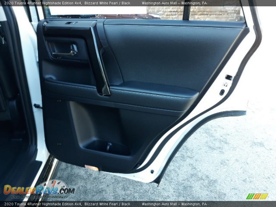 2020 Toyota 4Runner Nightshade Edition 4x4 Blizzard White Pearl / Black Photo #36