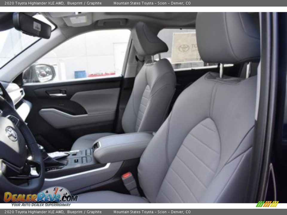 2020 Toyota Highlander XLE AWD Blueprint / Graphite Photo #6