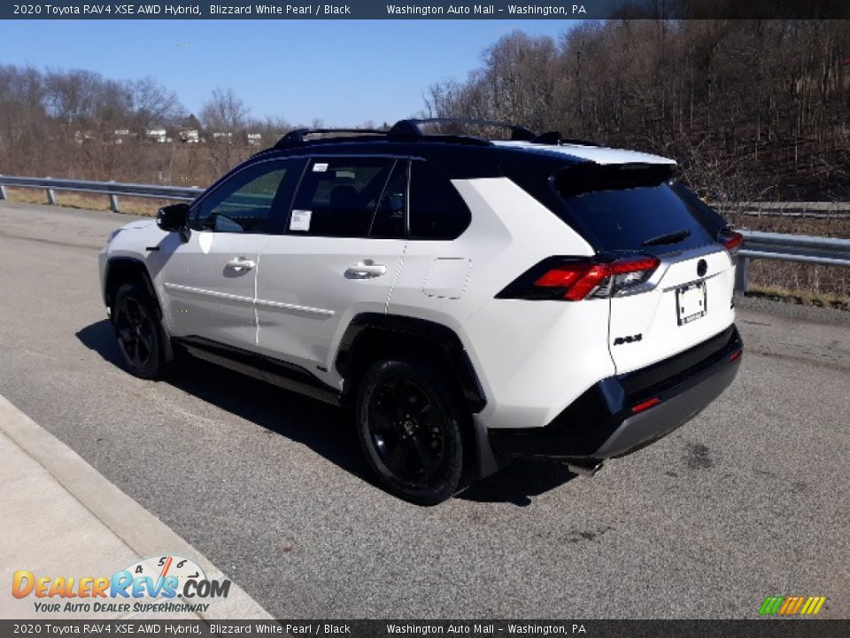 2020 Toyota RAV4 XSE AWD Hybrid Blizzard White Pearl / Black Photo #2