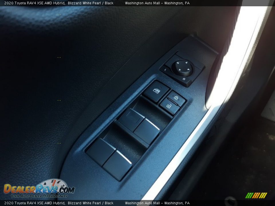 2020 Toyota RAV4 XSE AWD Hybrid Blizzard White Pearl / Black Photo #7