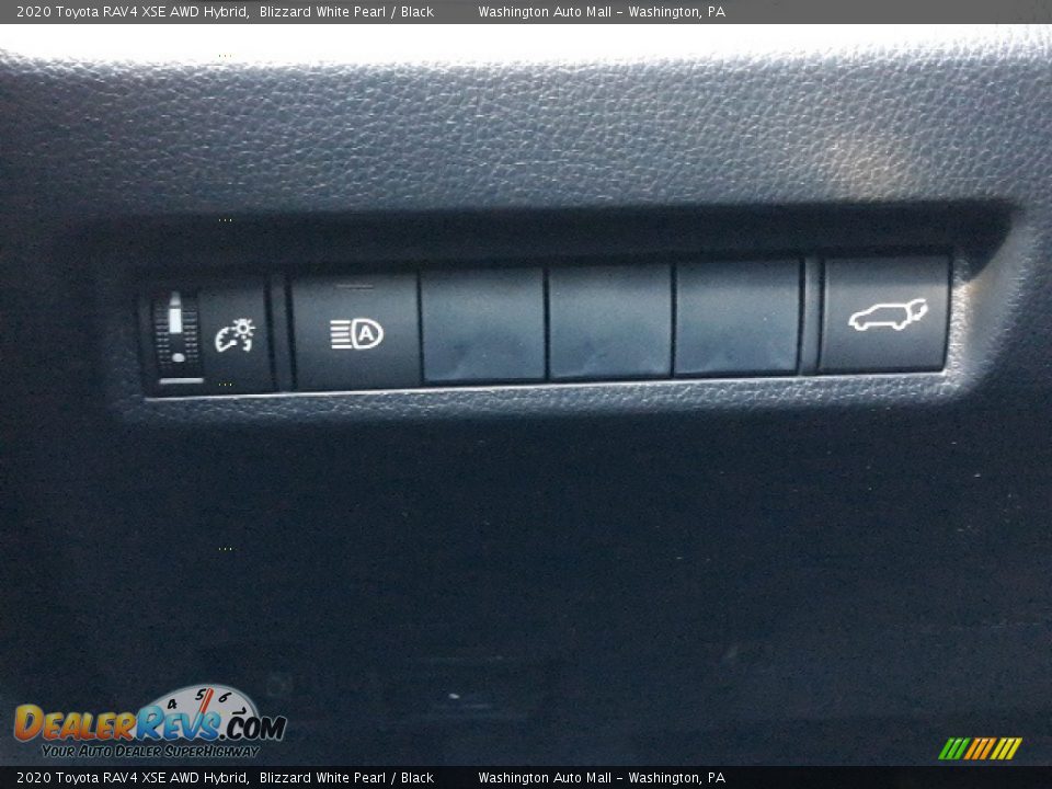 2020 Toyota RAV4 XSE AWD Hybrid Blizzard White Pearl / Black Photo #8