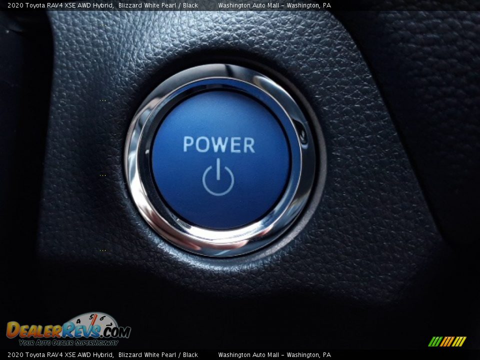 2020 Toyota RAV4 XSE AWD Hybrid Blizzard White Pearl / Black Photo #9