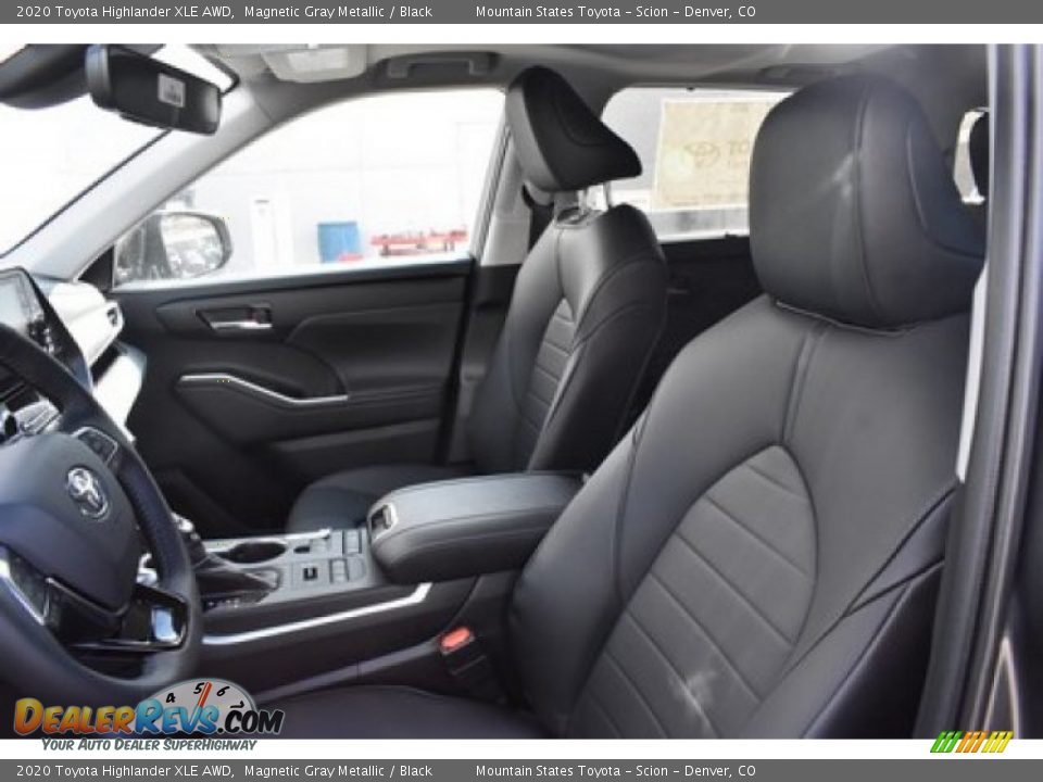 2020 Toyota Highlander XLE AWD Magnetic Gray Metallic / Black Photo #6
