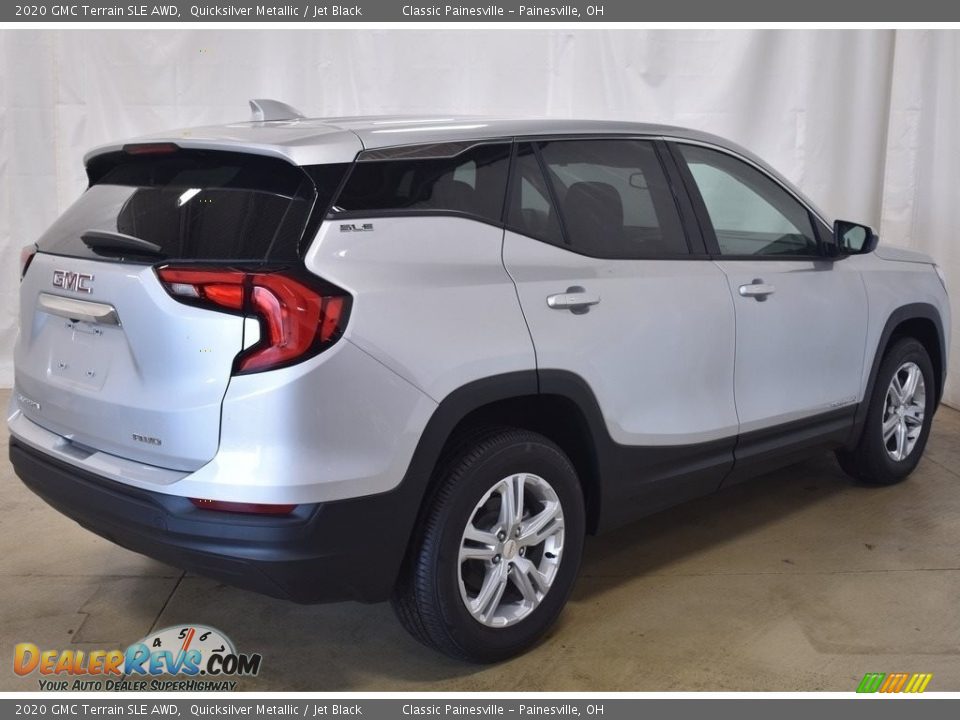 2020 GMC Terrain SLE AWD Quicksilver Metallic / Jet Black Photo #2
