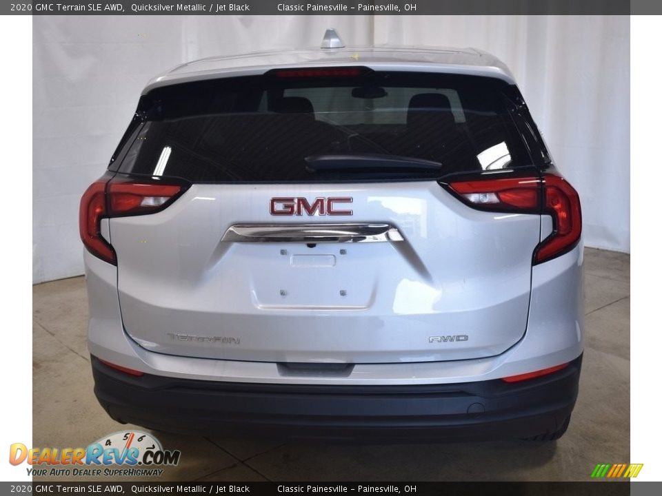 2020 GMC Terrain SLE AWD Quicksilver Metallic / Jet Black Photo #3